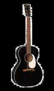 Martin 00L-17 Black Smoke Acoustic Guitar with Hard Shell Case