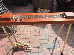1950’s Harlin Bros. Multi-Kord 6 Pedal, 6 String Pedal Steel w/Case