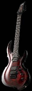 ESP Original Series FRX CTM See Thru Black Cherry Sunburst Electric Guitar 2014