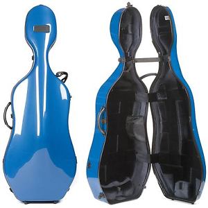 Bam France New Tech 1002N Blue 4/4 Cello Case - CELLOS & CELLO ACCESSORIES!