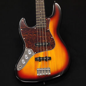 Free Shipping New Squier by Fender Vintage Modified Jazz Bass Left-Hand 3CS
