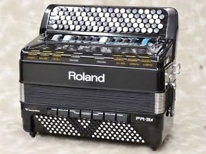 Roland V-Accordion FR-3Xb FR3Xb Button Accordion Musical Instrument Black Japan