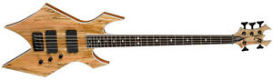 Free Shipping Used B.C.Rich Paolo Gregoletto Signature Warlock 5string PS5WS
