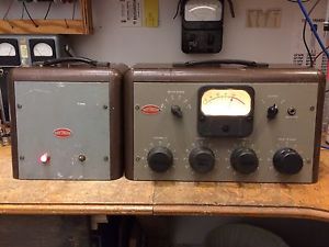 Vintage Raytheon RR-30 Tube Mic Preamp Mixer & Power Supply WORKING Unit!