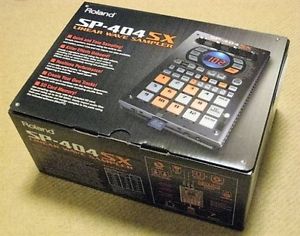 Used Roland SP-404SX Linear Wave Sampler SD card memory from Japan