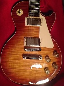 New Gibson Les Paul Standard 2016 HP Light Burst w/ New Gibson Aluminum Hardcase
