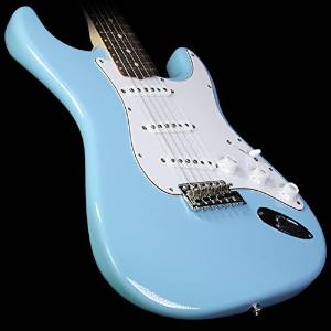 Fender Custom Shop Music Zoo Exclusive NoNeck '60 Stratocaster Electric Guitar Daphne Blue NOS