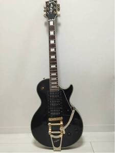 Burny RLC-60 Les Paul Custom model 3PU Black