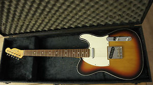 Guitare FENDER telecaster 62 Japan sunburst + Fly