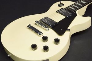 Gibson USA LesPaul Studio Alpin White Used Electric Guitar Free Shipping EMS