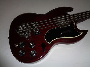 1966 Gibson EB-3 Bass  Cherry Red   All Original