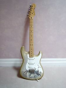 1989 Fender Stratocaster Clapton "Snow Leopard" 1 of 2  Signed and dated on body