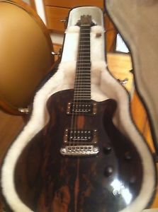 Custom TisDale Madagasscar Top Solid Body Guitar w/Gibson Hardshell Dlx Case