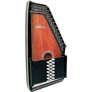 Ashbury GR63004 21 Bar Autoharp Deluxe, Naturale