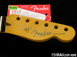 2016 Fender American Standard Telecaster Tele NECK USA Limited FIGURED Nitro