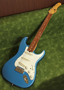 Sadowsky NYC Chamberd Vintage S-Style Alder Body 2014 Lake Placid Blue Guitar