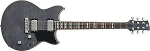 Yamaha RS620 Revstar Series Flame Maple Top Electric Guitar Burnt Charcoal