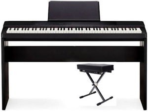 Pianoforte digitale Casio Privia  PX-160BK 88 tasti pesati + stand CS-67 + panca