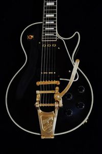 Gibson Custom Shop Historic Collection 1954 Les Paul Custom Bigsby VOS Guitar
