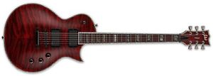 ESP LTD EC-1000QM STBC Eclipse Deluxe Electric Guitar See Thru Black Cherry