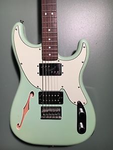 Fender Pawn Shop '72 Electric Guitar Surf Green W/ Gig Bag Made in Japan MIJ