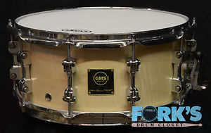 GMS Revolution 6.5x14 Snare Drum / Natural Maple