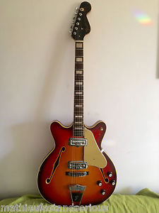 guitare électrique fender coronado 2 1967 vintage relic