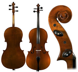 Violoncello - Cello 4/4 3/4 - Modello Stradivari - Set Studio - Fenice