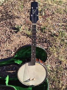 1924 Gibson TB-1  Vintage Tenor Banjo In Mint Condition W/ Chipboard Case