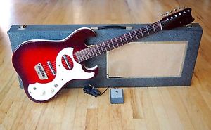1965 Silvertone 1457 Amp In Case Vintage Guitar & Tube Amp Set, Danelectro