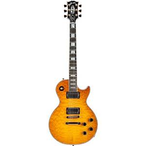 Gibson Custom 2014 Les Paul Custom Made To Measure Quilt Maple Top '60s Slim Neck Electric Guitar Lemon Burst
