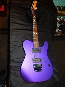 Charvel USA Select San Dimas HH Floyd Rose RW Fingerboard  Satin Plumb