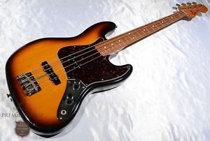 Fender 1996 American Vintage '62 Jazz Bass Stack Knob / 3Tone Sunburst