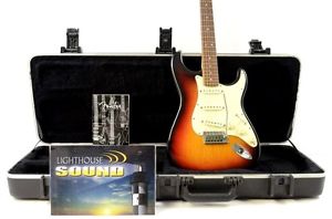2009 Fender American Deluxe Stratocaster Electric Guitar - Sunburst w/OHSC