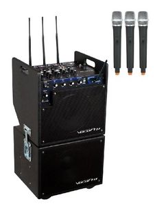 VocoPro MOBILEMANBT Battery Powered Bluetooth PA System