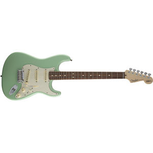Fender Jeff Beck Stratocaster Electric Guitar Rosewood Surf Green + Tweed Case
