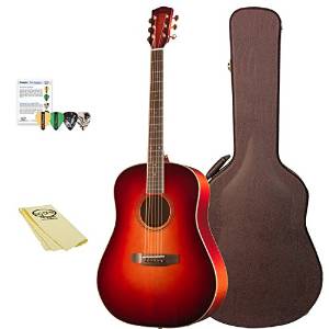 Bedell Guitars Wildfire WF-D-AD/MP-KIT-1 Dreadnought Acoustic-Electric Guitar, Fire Burst Kit 1