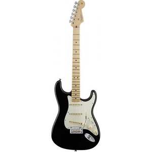 Fender Standard Stratocaster w/ Maple Fingerboard (Black)