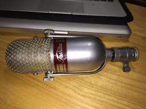 TOSHIBA TYPE G VINTAGE UNIDIRECTIONAL RIBBON MICROPHONE MIC RCA 77 CLONE