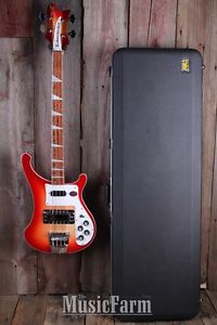 Rickenbacker 4003 FG Electric 4 String Bass Guitar Fireglo with Hardshell Case