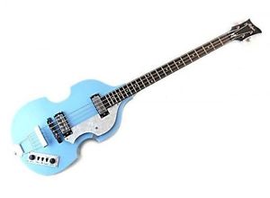 New!! Hofner Ignition Bass Snow Metallic Blue Limited Color EMS F/S From Japan