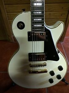 Epiphone Les Paul Custom PRO  White 2013 Free Shipping
