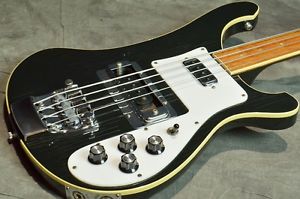 Rickenbacker 4001 Fretless Jetglo Electric Guitar Bass Free Shipping