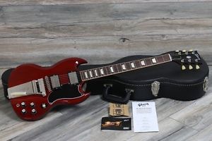 2013 Gibson SG Original with Lyre Vibrato 61 Spec MINTY! + OHSC