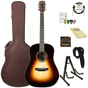 Bedell Guitars Coffee House CH-D-AD/IR-KIT-2 Dreadnought Acoustic-Electric Guitar, Espresso Kit 2