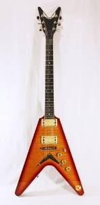 Dean USA V 1977 Trans Cherryburst Limited Edition 6-String Electric Guitar 2 of 35 w/ Hardshell Case
