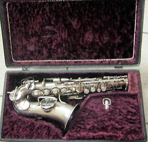 Curved Soprano Sax Vintage Oscar Adler