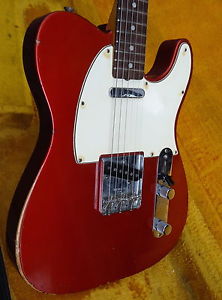 1967 Fender Telecaster Candy Apple Red Original Custom Colour Vintage Tele