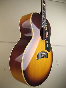 ♫ 70's  ARIA JUMBO VINTAGE LAWSUIT JAPAN Dreadnought Westerngitarre