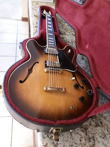 1981 GIBSON ES347TD TOBACCO BURST,GOLD HARDWARE,ALL ORIG,W/GIBSON CASE EX COND !